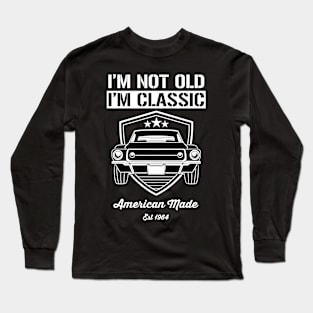 Car Vintage Urban Style Long Sleeve T-Shirt